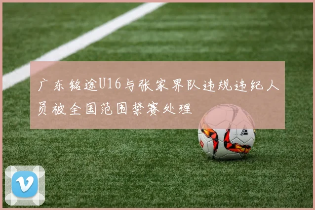 广东铭途U16与张家界队违规违纪人员被全国范围禁赛处理